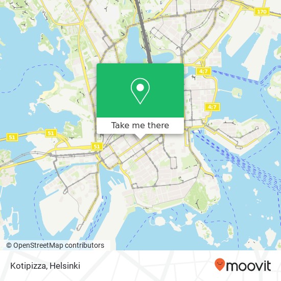 Kotipizza map