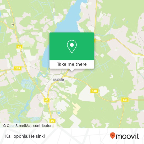 Kalliopohja map