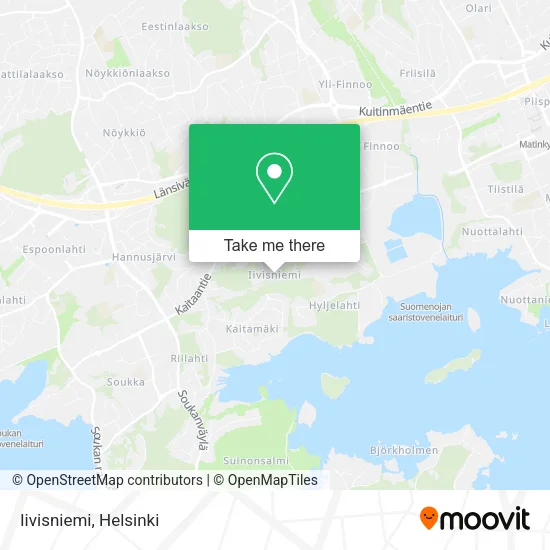 Iivisniemi map