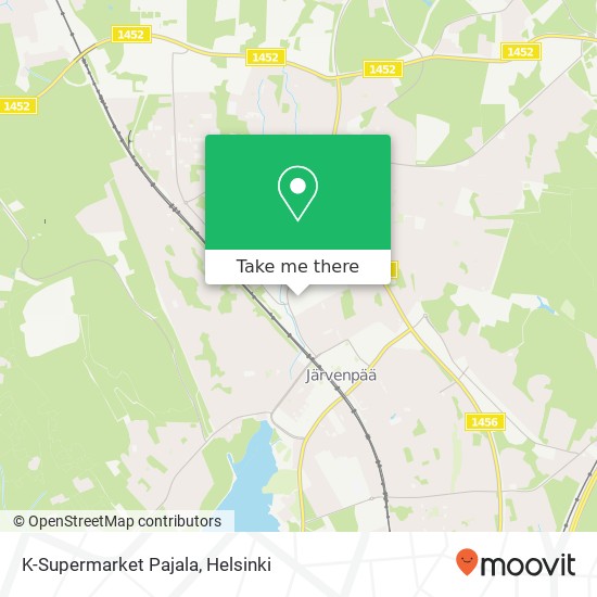 K-Supermarket Pajala map