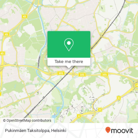 Pukinmäen Taksitolppa map