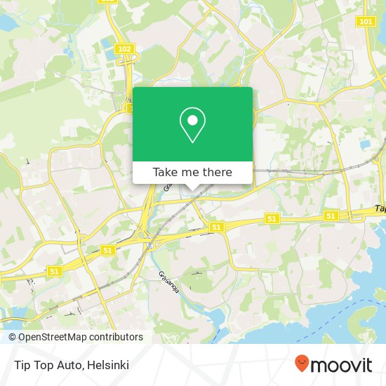 Tip Top Auto map