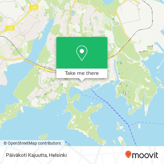 Päiväkoti Kajuutta map