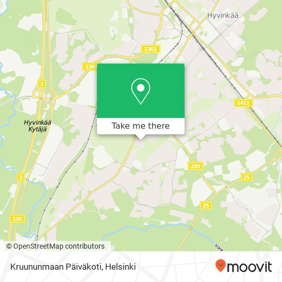 Kruununmaan Päiväkoti map