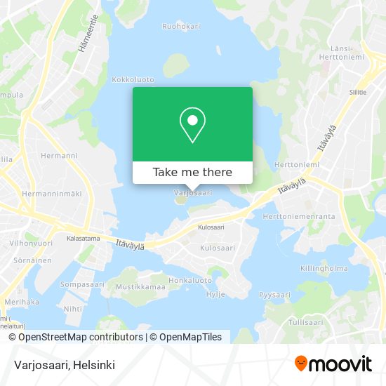 Varjosaari map