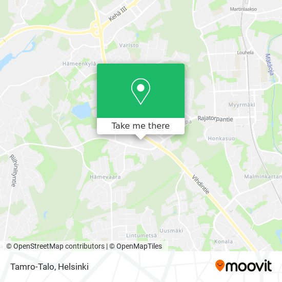 Tamro-Talo map