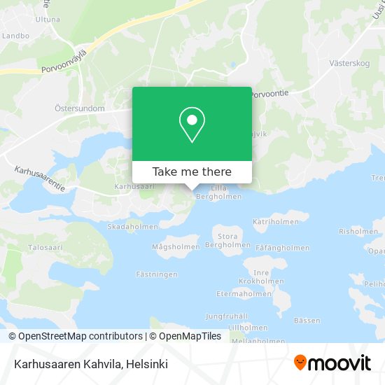 Karhusaaren Kahvila map