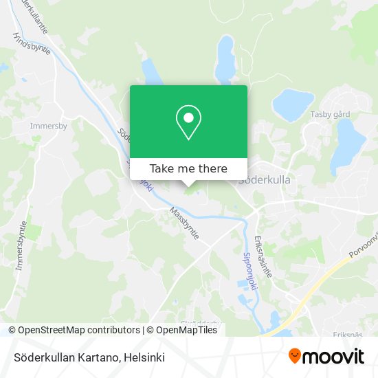 Söderkullan Kartano map
