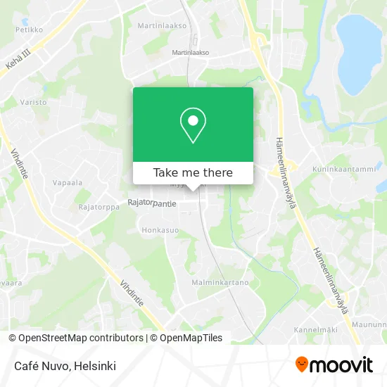 Café Nuvo map