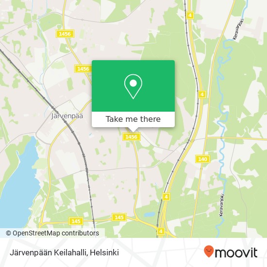 Järvenpään Keilahalli map