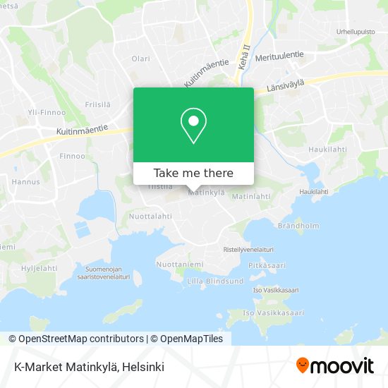 K-Market Matinkylä map