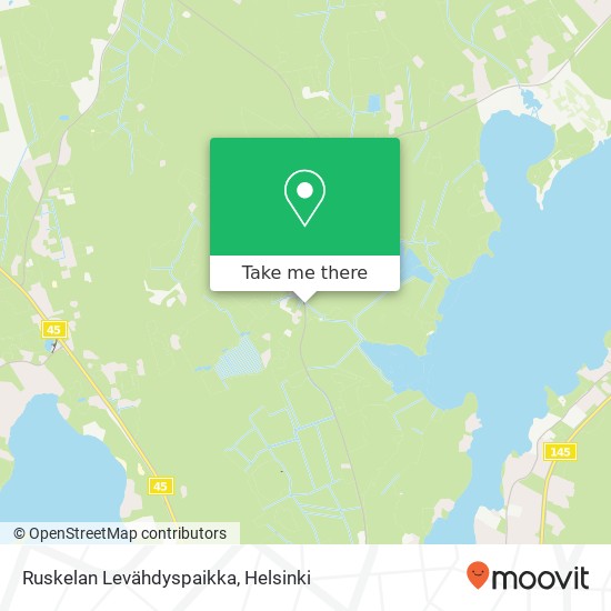 Ruskelan Levähdyspaikka map