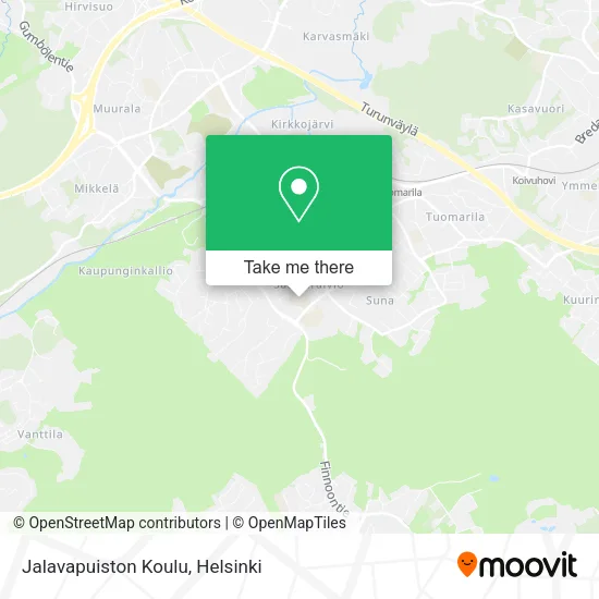 Jalavapuiston Koulu map
