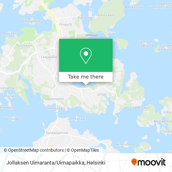 Jollaksen Uimaranta/Uimapaikka map