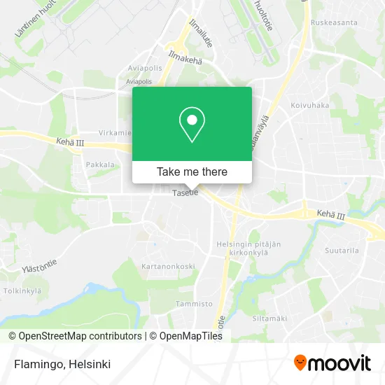 Flamingo map