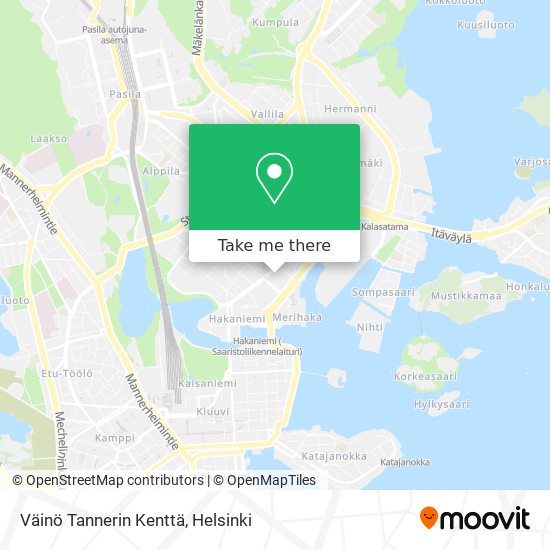 Väinö Tannerin Kenttä map