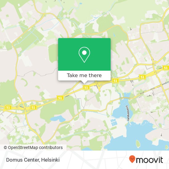 Domus Center map