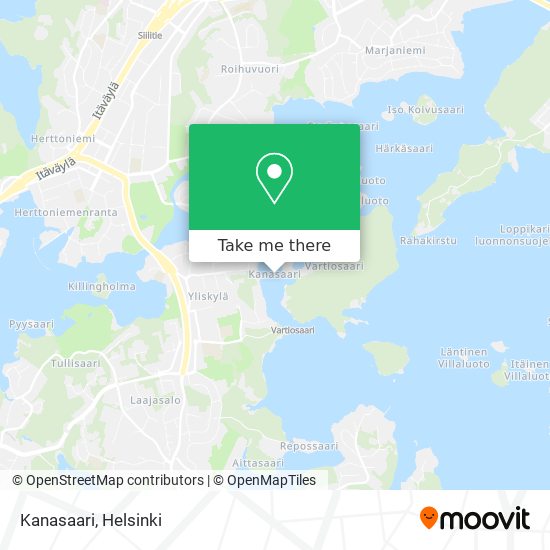 Kanasaari map