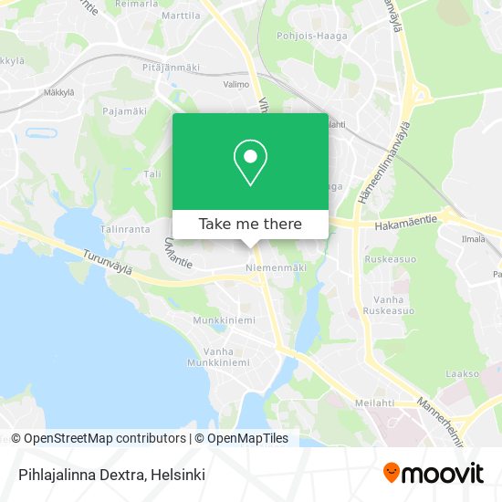 Pihlajalinna Dextra map