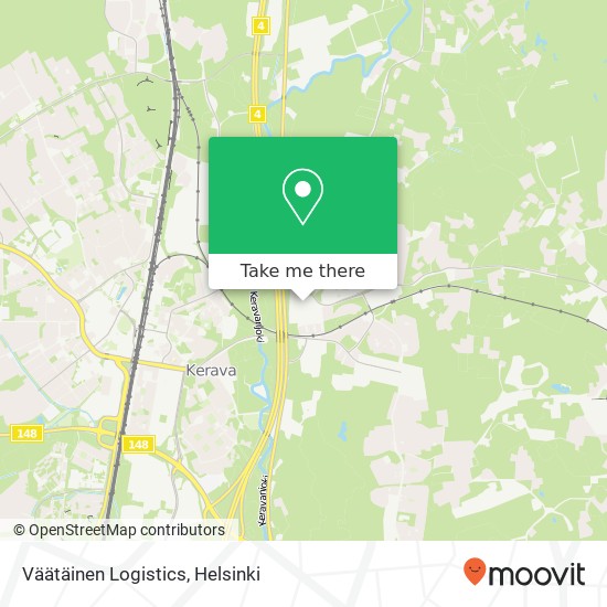 Väätäinen Logistics map