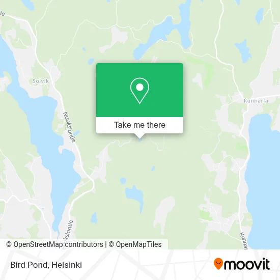 Bird Pond map