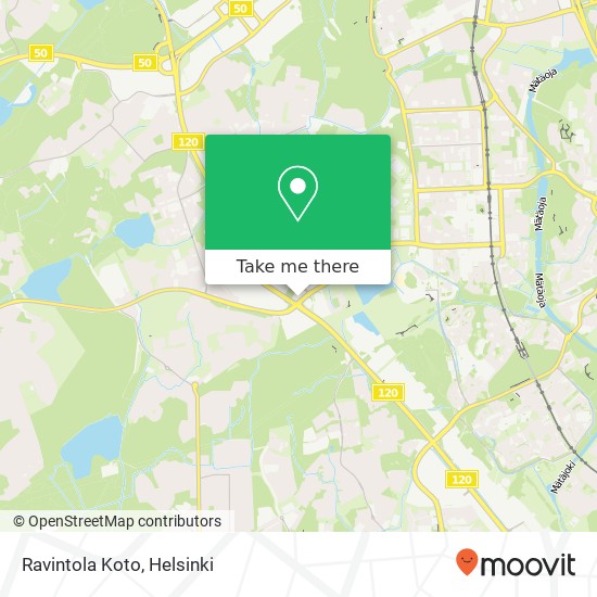 Ravintola Koto map