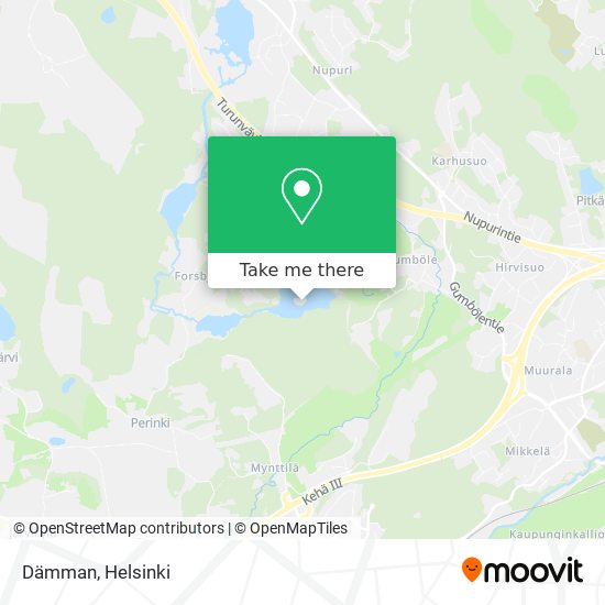 Dämman map