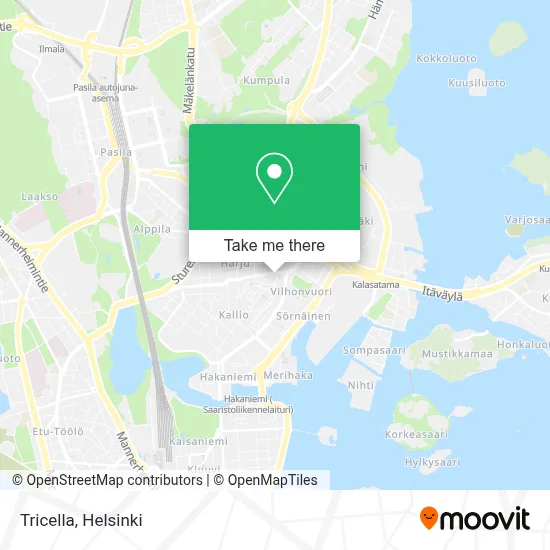 Tricella map