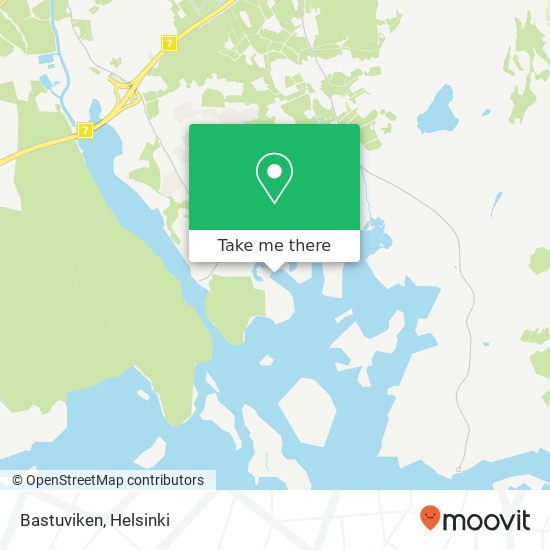 Bastuviken map