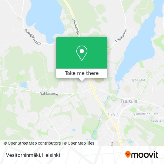 Vesitorninmäki map