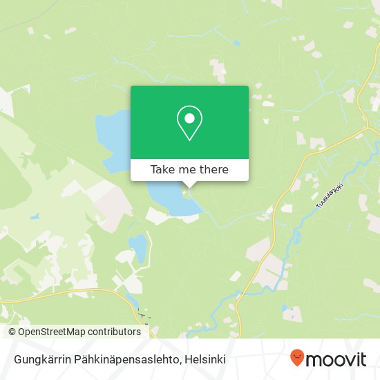 Gungkärrin Pähkinäpensaslehto map