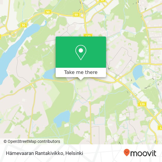 Hämevaaran Rantakivikko map
