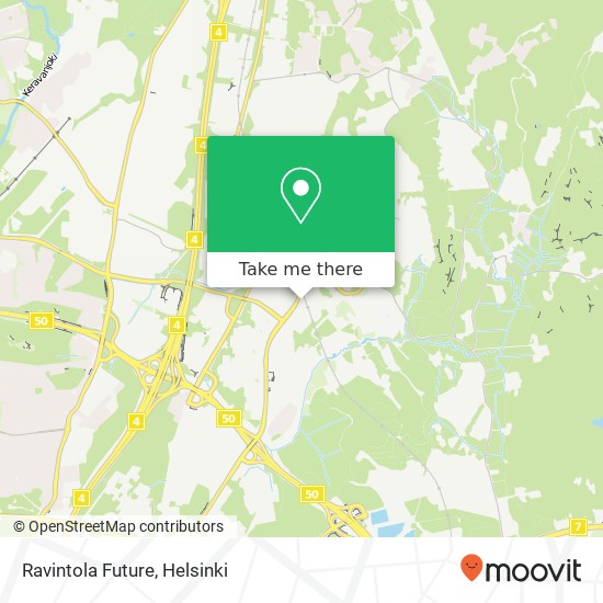 Ravintola Future map