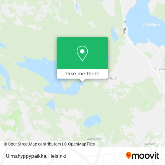 Uimahyppypaikka map