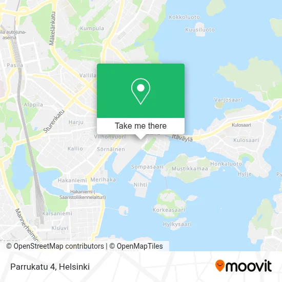 Parrukatu 4 map