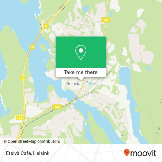 Etsivä Cafe map