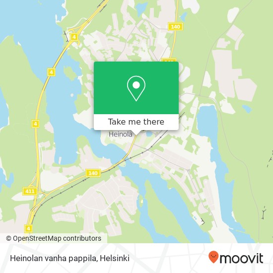 Heinolan vanha pappila map