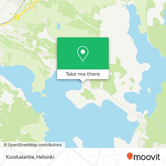 Koiskalantie map