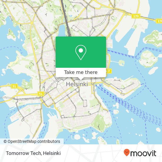 Tomorrow Tech map