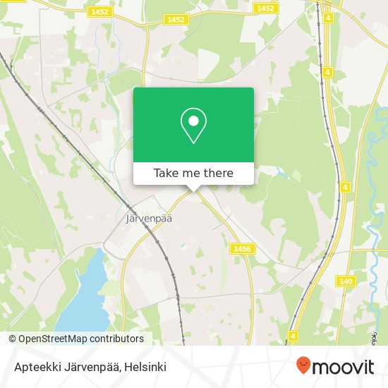 Apteekki Järvenpää map