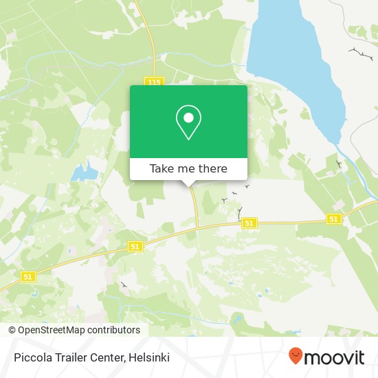 Piccola Trailer Center map