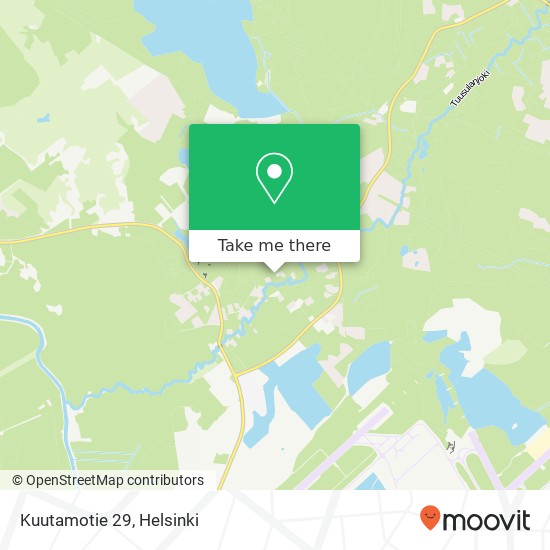 Kuutamotie 29 map