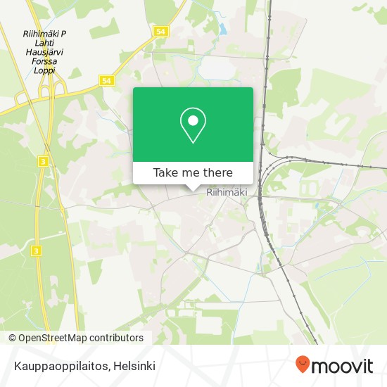 Kauppaoppilaitos map