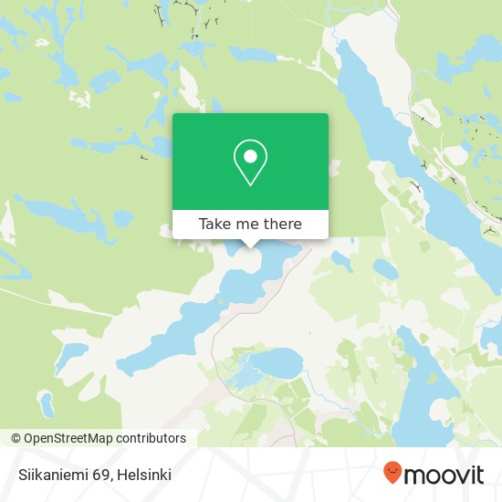 Siikaniemi 69 map