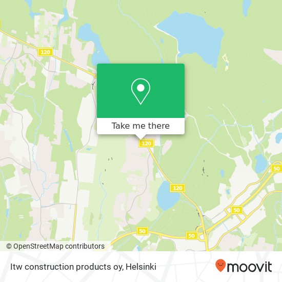 Itw construction products oy map