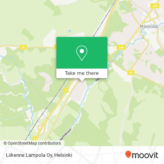 Liikenne Lampola Oy map