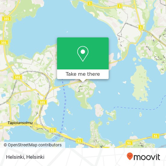 Helsinki map