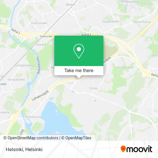 Helsinki map