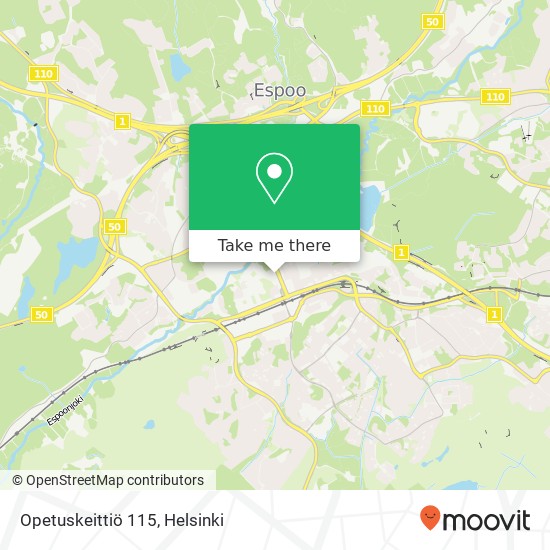 Opetuskeittiö 115 map