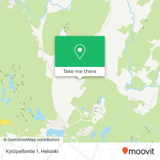 Kytöpellontie 1 map